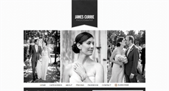 Desktop Screenshot of jamescurriephotography.com